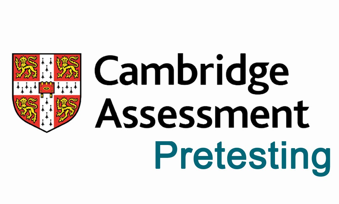 Pretesting centre for Cambridge exams